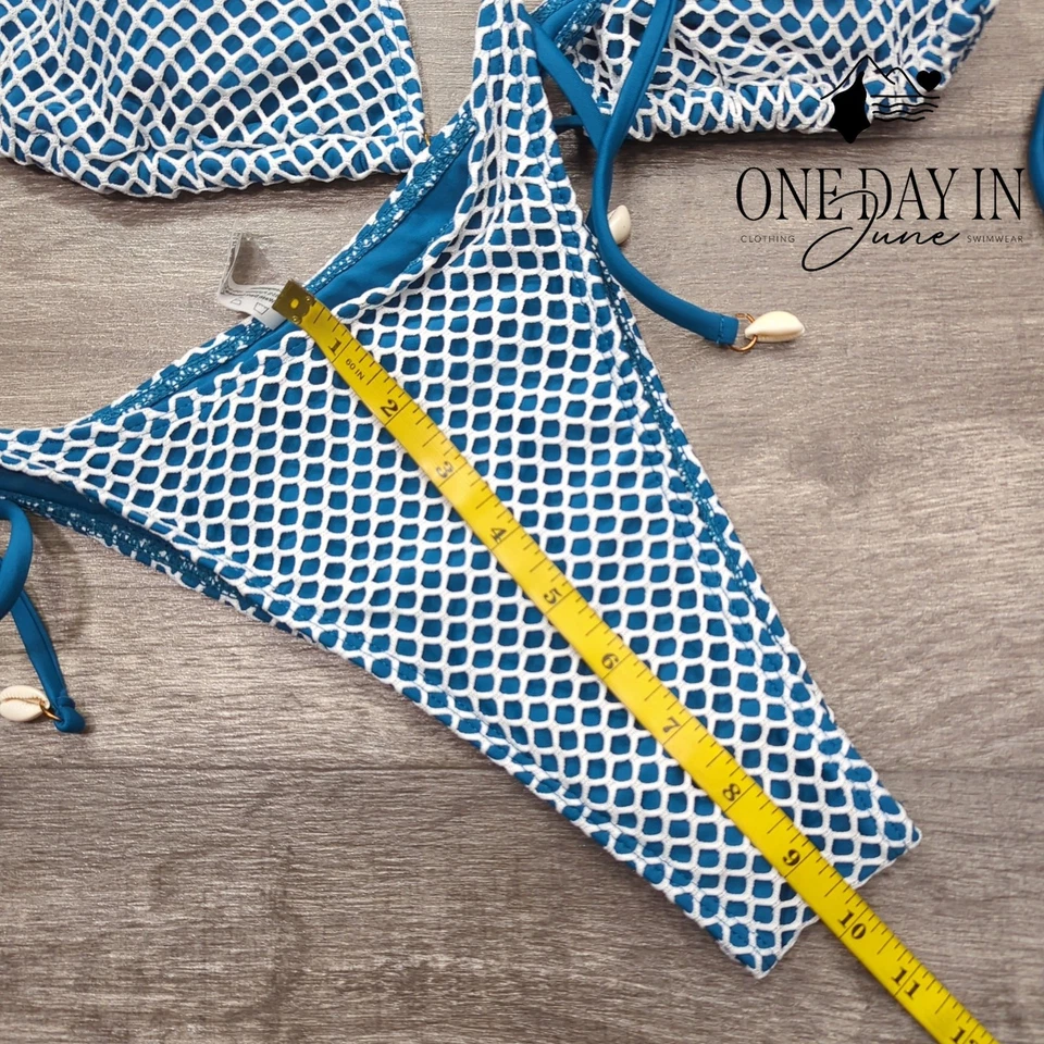 Traje de baño bikini Zaful con lazo trasero talla M Foto 3 de 4