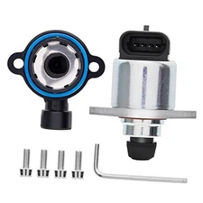 TPS Throttle Position Sensor and IAC Idle Air Control Valve IACV Compatible 