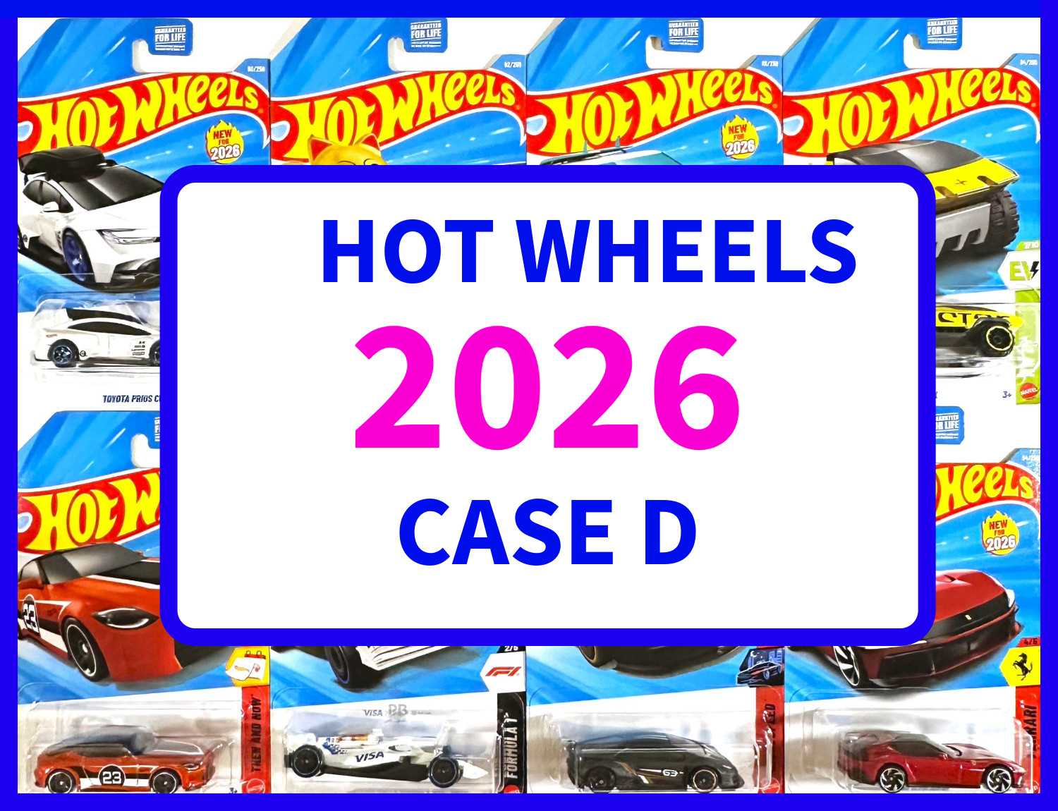 HOT WHEELS 2026 Mainline CASE D w ZAMAC - U PICK