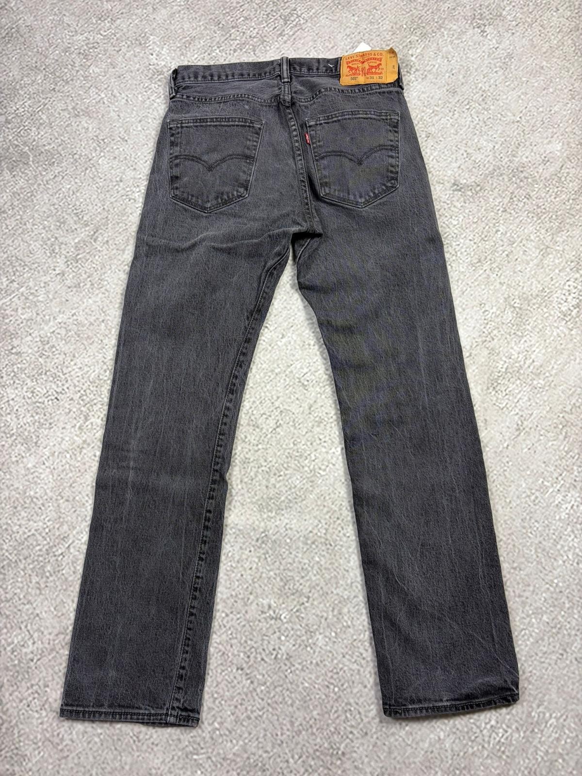 Levi’s 501 90’s/2000 rare flared vintage faded streetwear Y2K style (J-950) image 2