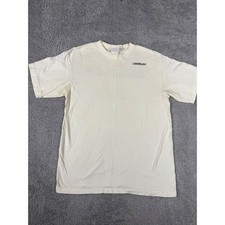Hurley International T-Shirt Mens XL Cream Good Vintage 90s Y2K Surf Skater Tee