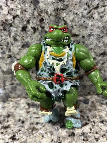 1993 Vintage TMNT Cave Turtle Raph Playmates Action Figure Raphael