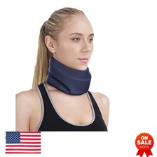 Neck Brace Cervical Collar Medium 12.6-15.8 Inch Adjustable Support for Sleeping