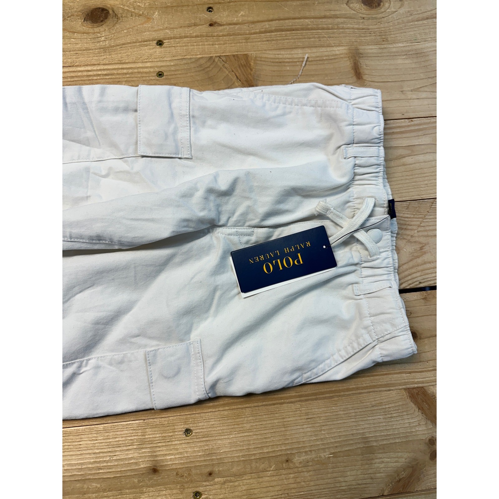 Polo Ralph Lauren Kids Cargo Pants White Size 6 Boys thumbnail 2