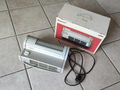 Braun H7 in OVP Ventilator Heizlüfter Luftheizer Vintage 70er Jahre Dieter Rams - Bild 1 von 4
