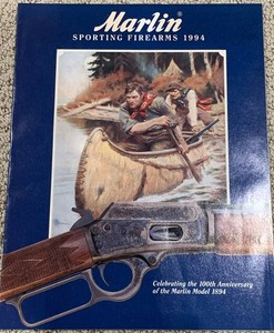 1994 Marlin Sporting Arms vintage catalog (100th Anniversary of the Model 1894)