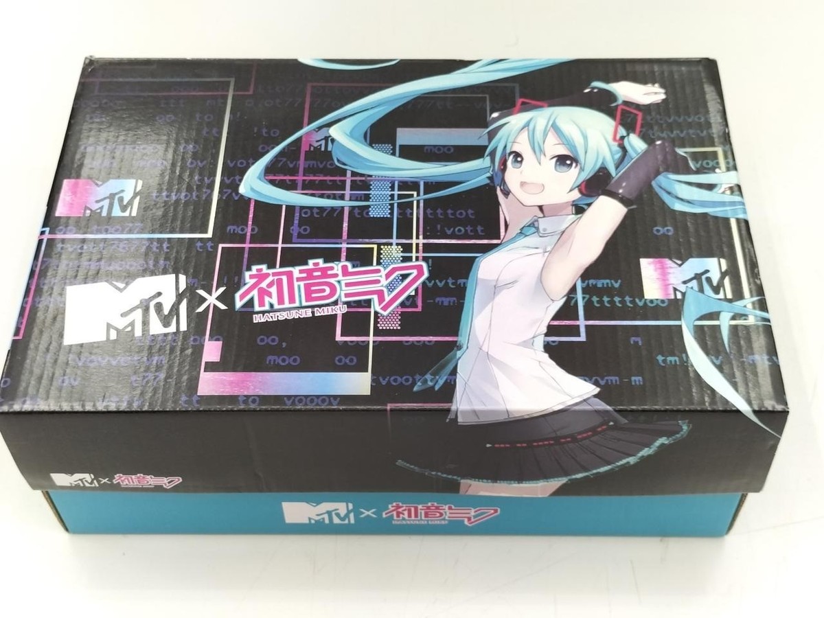 MTV x Hatsune Miku 2nd Collaboration Sneaker Pink ladies Size US6