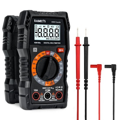 Multimeter mit 4000 Zählungen, KAIWEETS KM100s Digital Multimeter für AC/DC