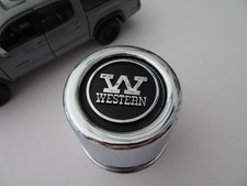 Western Chrome Custom Wheel Center Cap Na 3 Inches On Backside.