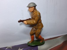 Tommy Toy " Machine Gunner" Firing Tommy Gun Recast 
