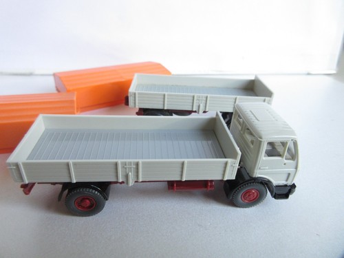 Wiking 1:87 Mercedes 1617 Pritschen Lastzug !!! - Imagen 3 de 5