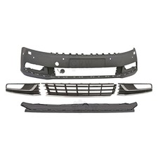 Set Stoßstange vorne+Zubehör VW Passat B7 36 Bj. 10-14 für PDC 6 Löcher SRA