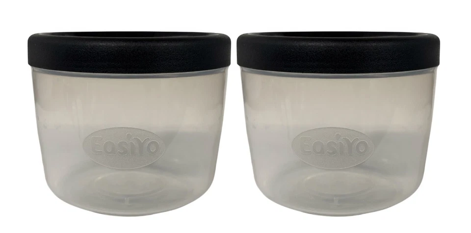 EasiYo Pack of 2 500g Yogurt Jars Extras For Use With Easiyo Yoghurt Maker - Image 2 of 4