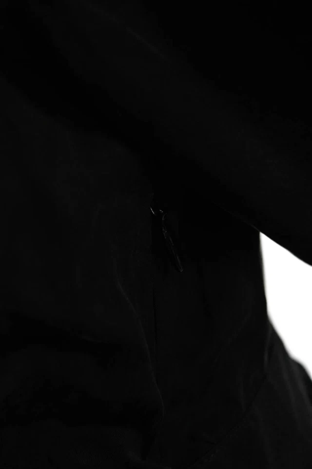 Ba&Sh Womens Long Sleeve V Neck Solid Maxi Dress Black Size 1 - Image 4 of 4