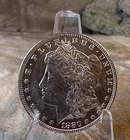 1880/79-O $1 MORGAN SILVER DOLLAR CH/GEM BU VAM-4 CROSSBAR TOP 100 #2690 $825+