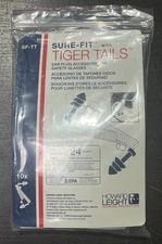 NRR 24 CONSTRUCTION WORK SHOOTING RANGE EAR PLUGS THAT ATTACH TO SAFETY GLASSES