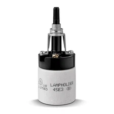 E26 Porcelain Lamp Socket with Rotary Knob Switch - High Temperature Resistance,