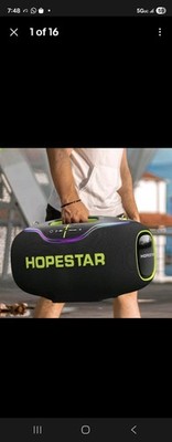 Hopestar A80 350W Bluetooth Boombox 30000mAh Fast Charging Black