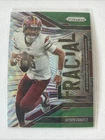 2025 Panini Prizm - Fractal Jayden Daniels #1 Green Wave Prizm