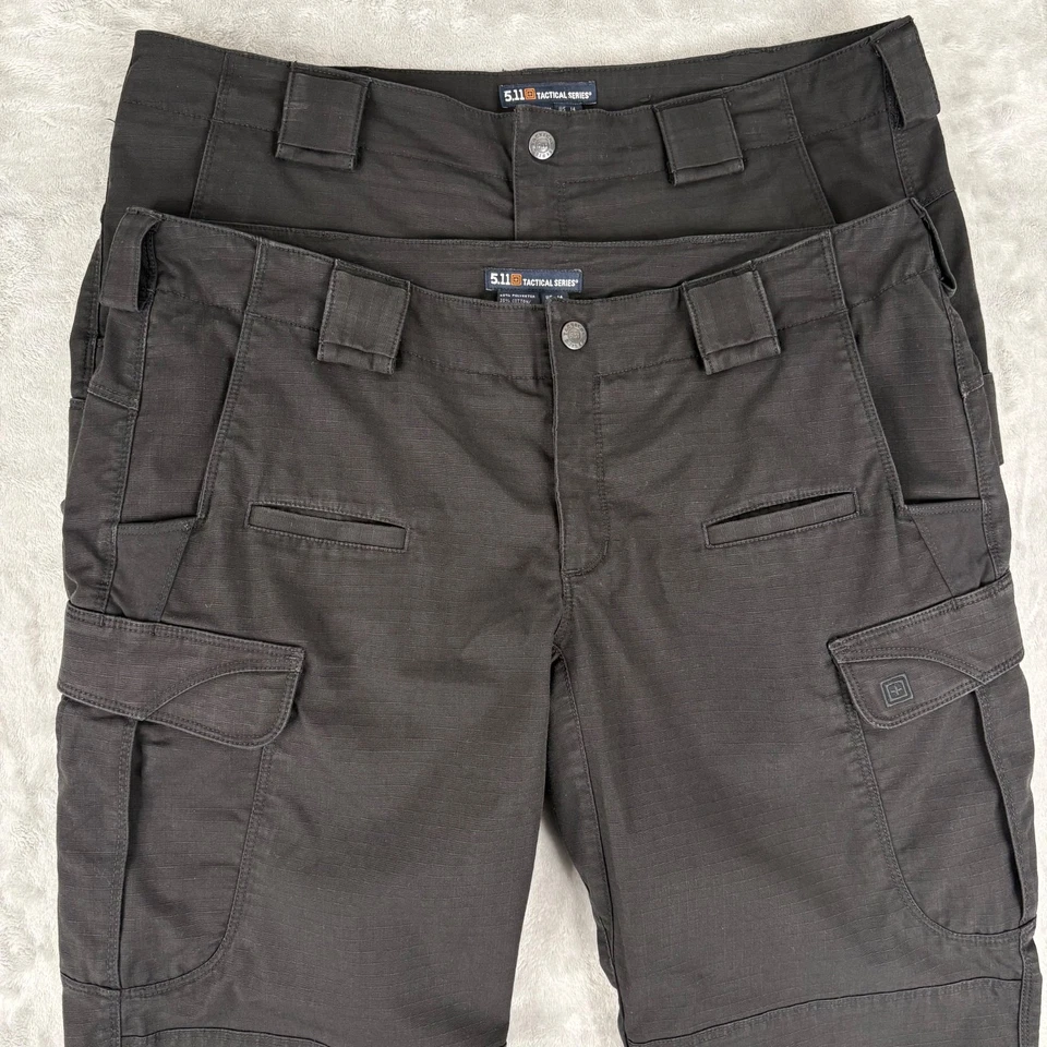 Лот из 2 - 5.11 Tactical серии женщин грузовой брюки черный размер 14 обычный 36 x 30 - Изображение 2 из 4