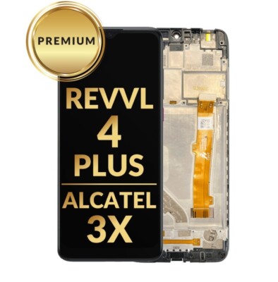 LCD Assembly with Frame Replacement for T-Mobile Revvl 4 Plus / Alcatel 3X