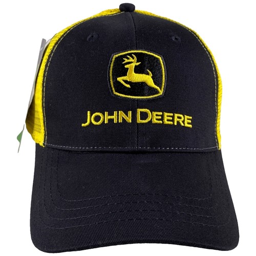 Casquette John Deere Réglable, Gris/vert, Style Baseball, Thème Tracteur