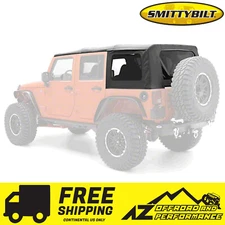 Smittybilt Replacement Soft Top Black Diamond fits 07-09 Jeep Wrangler JK 4 Door