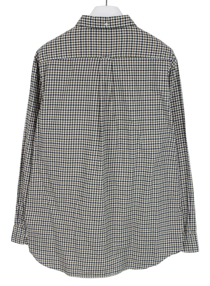 GANT Regular Shirt Men's 2XL Casual Button Down Collar Plaid - Image 2 of 4