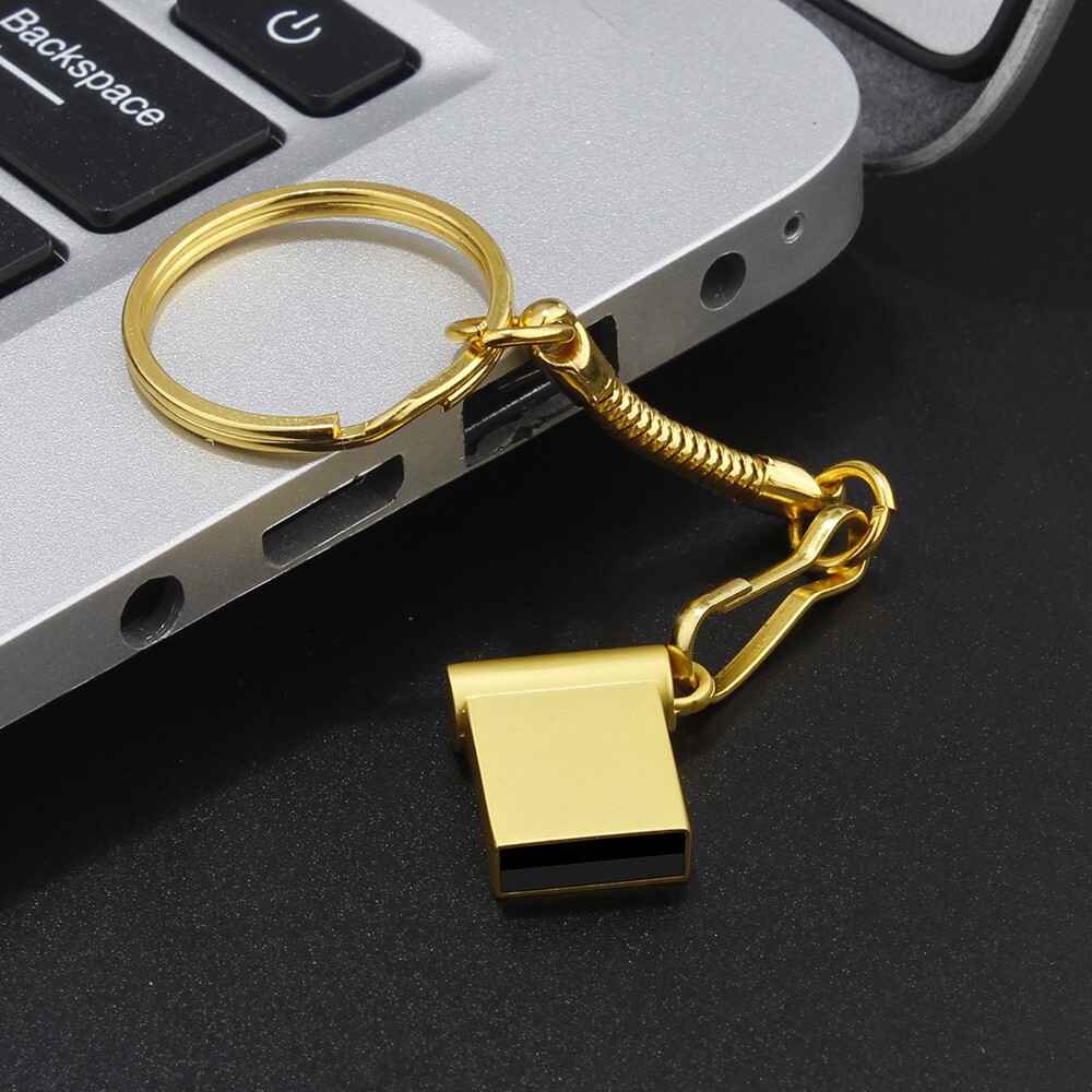 JASTER Mini Metal USB Flash Drive 32GB 64GB High-Speed B USB Storage Free Shipping