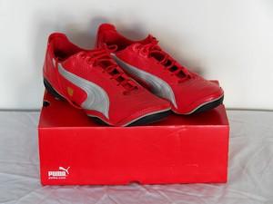 puma ferrari sneakers silver