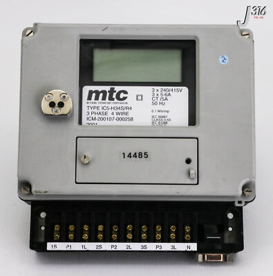 専用2 14485 MTC 3 PHASE 4 WIRE, ICM-200107-000258 IC5-H34S/R4 | eBay