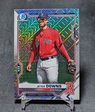 Jeter Downs Mega Box Mojo Refractor Prospect 2021 Bowman #BCP-169 Boston Red Sox