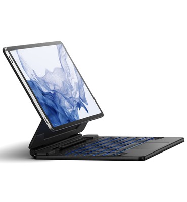 Dexnor for Samsung Galaxy Tab S10+/S9+/S9 FE+/S8+/S7+ Plus/S7 FE Case Keyboard