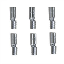 16-14 AWG Non-Insulated Electrical Female Quick Disconnects 25/pack small - D28