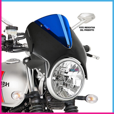PUIG SCREEN VISION FOR HONDA CLR 125 CITY FLY 98-00 CARBON-BLUE