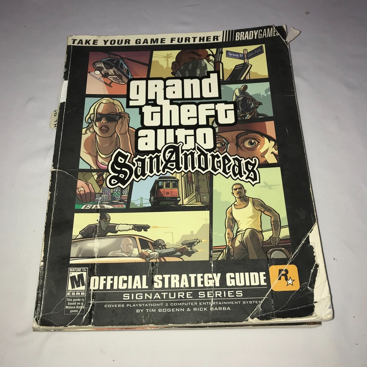 PC - Grand Theft Auto GTA San Andreas Avec Guide Touristique (Bon état)