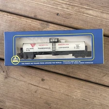 AHM HO Scale Train Car AHM IN TRANSIT TANKCAR 5297-03 GATX UTLX 85780