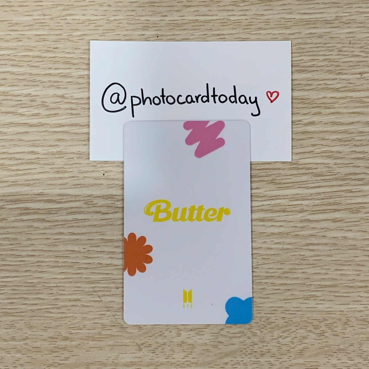 BTS BUTTER LUCKY DRAW OFFICIAL PHOTOCARD SOUNDWAVE, M2U