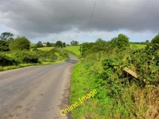 Photo 6x4 Drumlegagh Road South Bellway Heading north-west at Tullymuck c2012