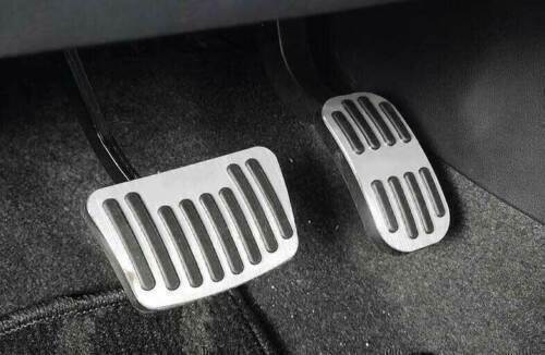 Aluminum For Toyota Corolla Cross Silver Brake Pedal Accelerator Pedal 2022-2023 - Picture 6 of 7
