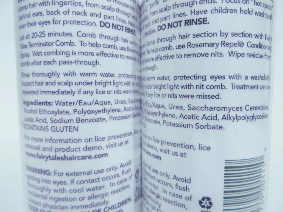 FAIRY TALES LIOJOS ADIÓS 4 OZ (Lote de 2) Foto 3 de 3