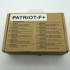 NEW Klein Patriot F+ 2-Wire Headset for Two-Way Radios Surveillance Kit over ear