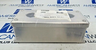 HOFFMAN E3PBSS6 SS PUSHBUTTON ENCLOSURE 3 HOLE STAINLESS STEEL