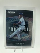 2021 Panini Prizm Draft Picks #P-JO Josiah Gray Prospects Silver Prizm card