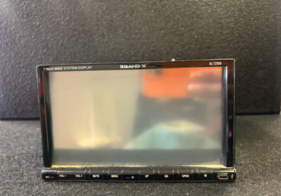 Brand-X XL72DV 7-Inch Motorized Touch Screen Monitor with DVD/AM/FM Player