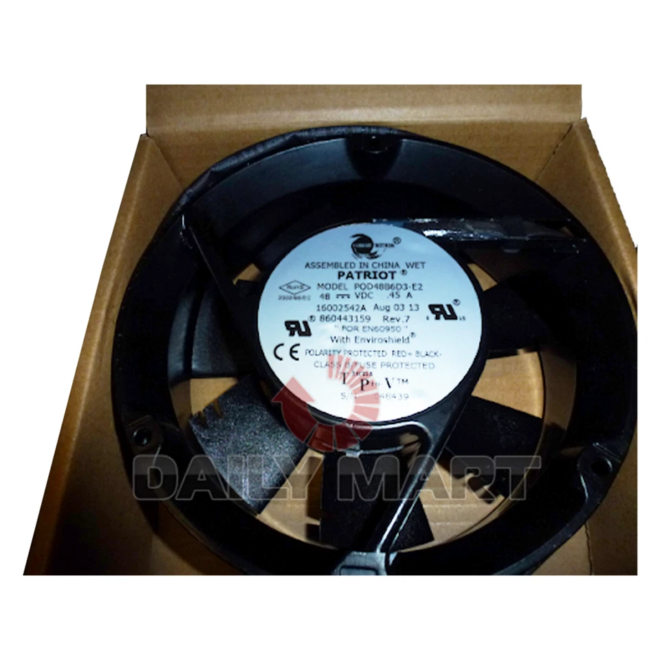 New In Box PATRIOT PQD48B6D3-E2 Cooling Fan - Image 2 of 4