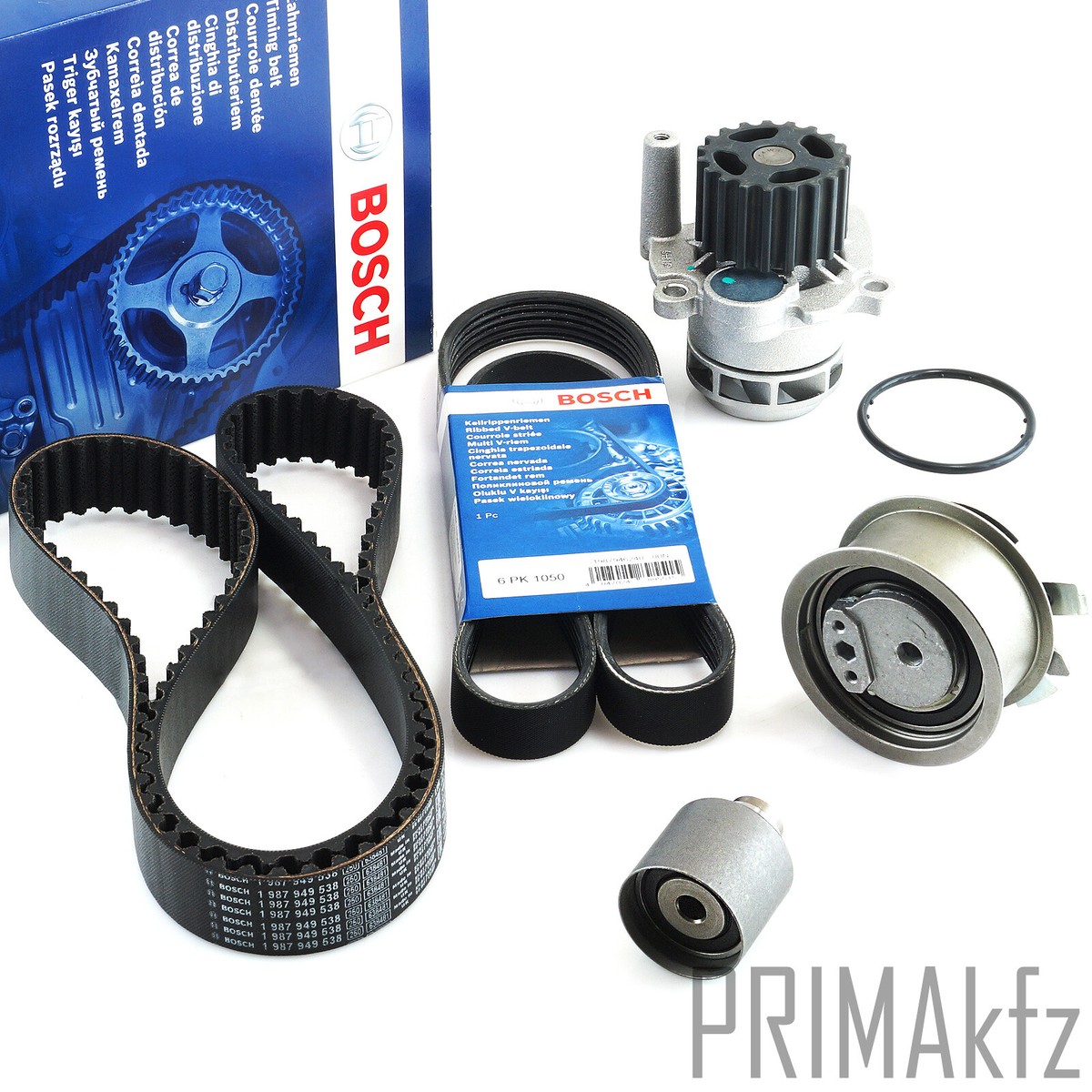 BOSCH Wasserpumpe + Zahnriemensatz Für VW, SKODA, SEAT 1.9 & 1.4 TDI – OE-Nr. 045121011F