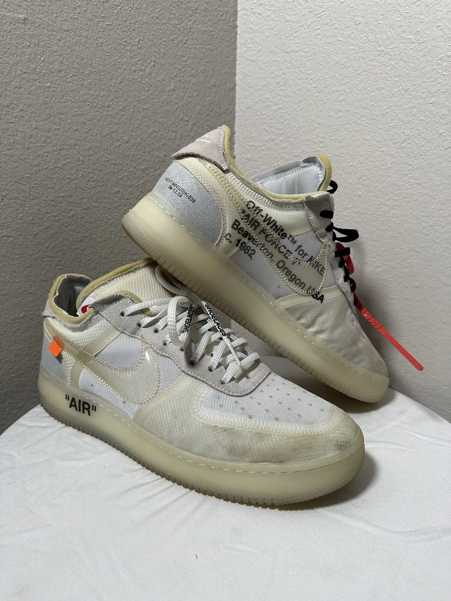 Nike Off-White x Air Force 1 Low 'The Ten' AO4606-100 - KICKS CREW