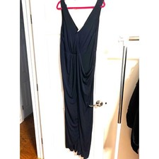 Astr The Label Navy Blue Maxi Dress size XL - NWT! 
