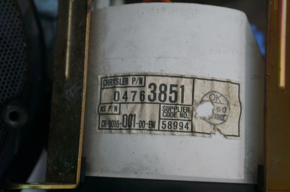 RPM Tachometer Gauge OEM 04763851 Dodge Viper 1992-96 - Image 4 of 4